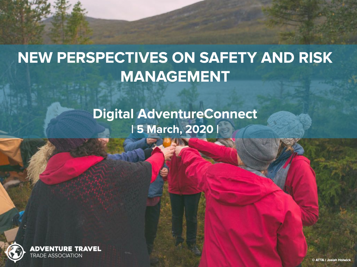 Adventure Risk Manager New Perspectives on Safety and Risk Management | Adventure Travel Trade ...